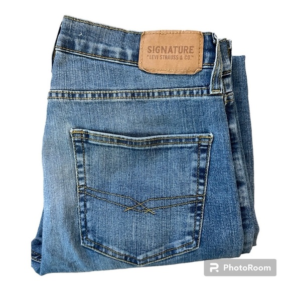 Signature by LEVI STRAUSS & CO Straight Fit Jeans - Picture 4 of 6